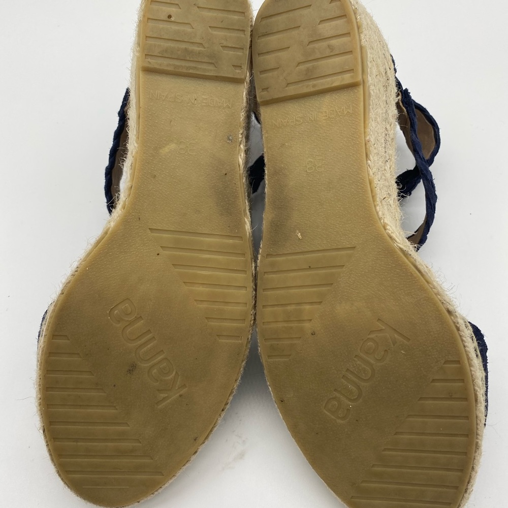 Kanna Navy Espadrilles - Picture 8 of 9